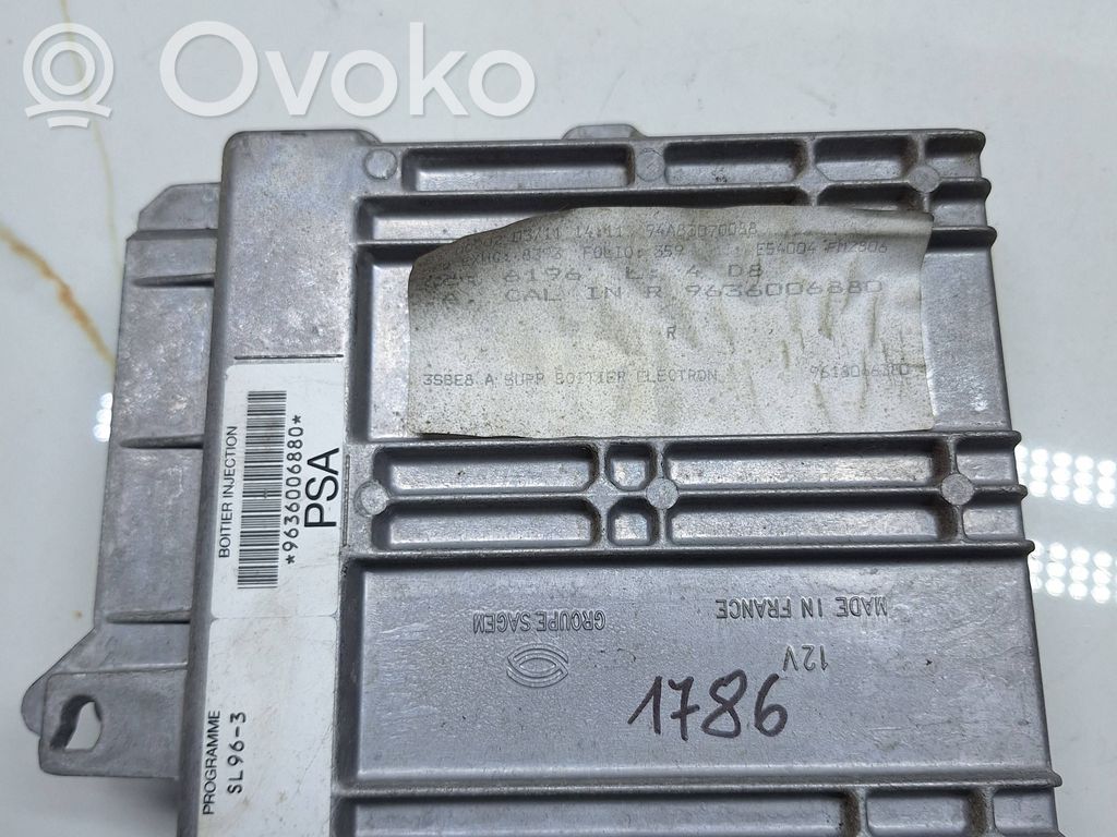 Engine control unit/module   9636006880