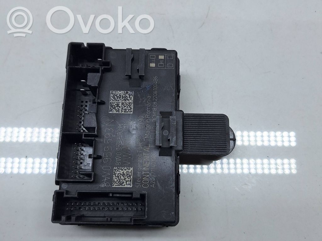Unidad de control/módulo de la puerta   8W0959593N,A2C7711401000