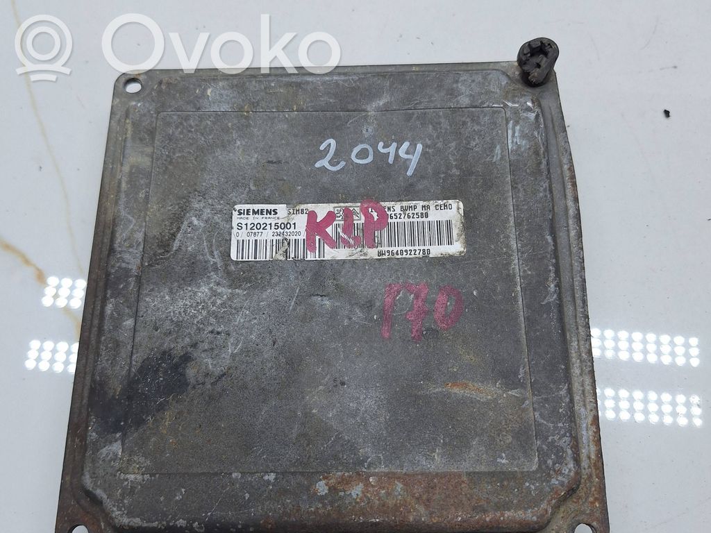 Citroen C2 Engine control unit/module 