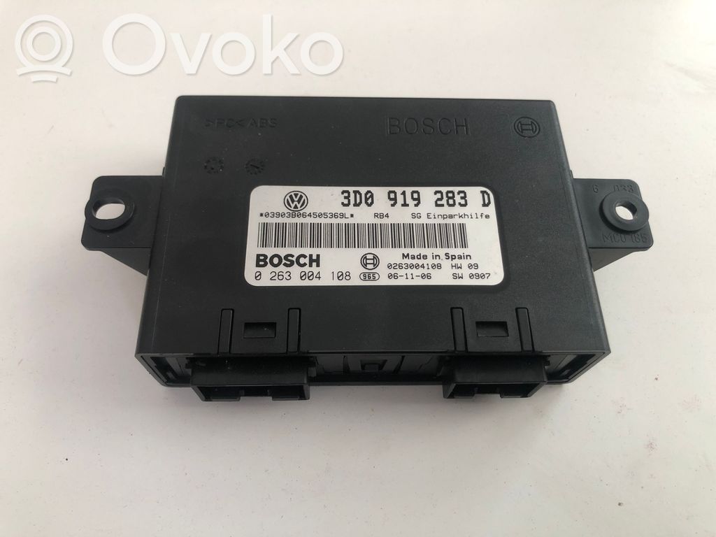 Parking PDC control unit/module   3D0919283D