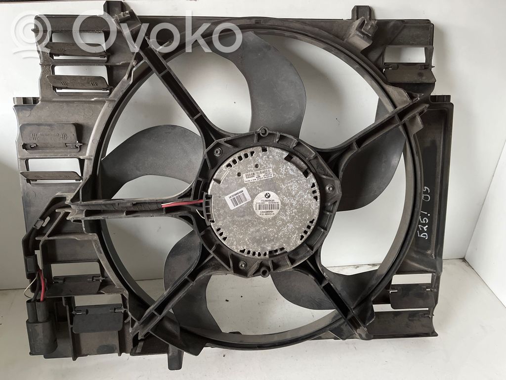 BMW 5 E60 E61 Elektrisks radiatoru ventilators 