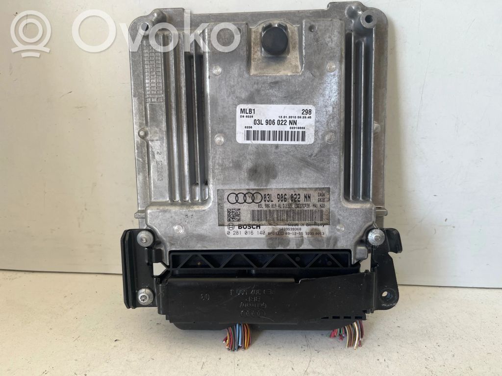 Engine control unit/module   03L906019AL,03L906022NN