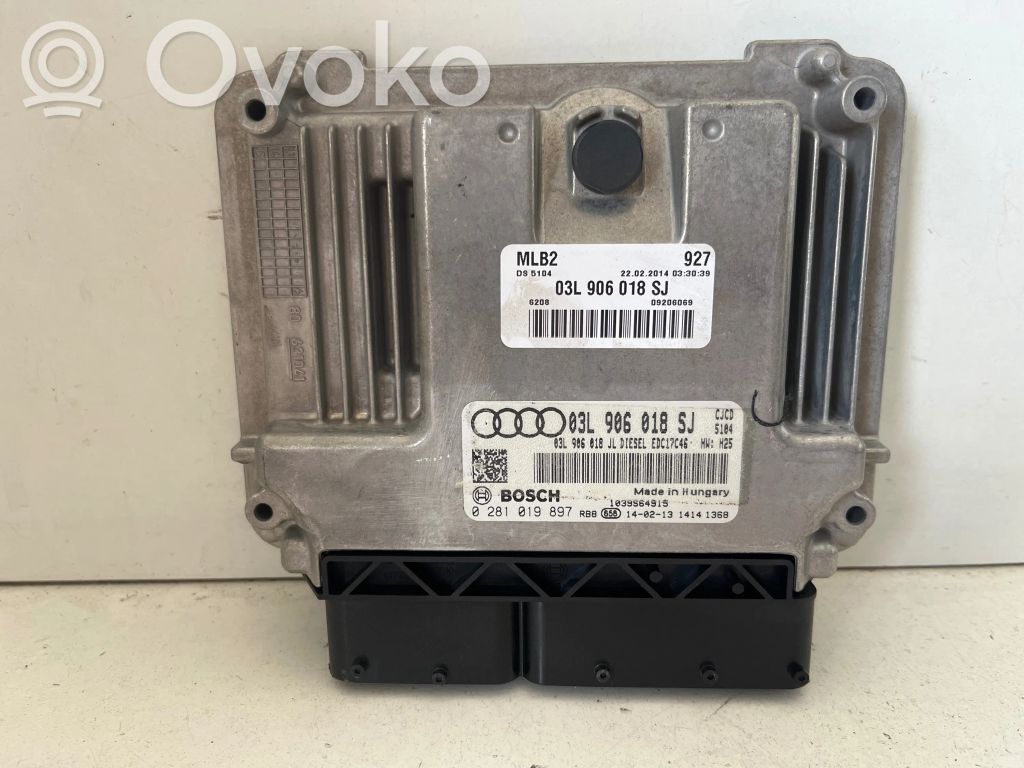 Audi A4 S4 B8 8K Engine control unit/module 