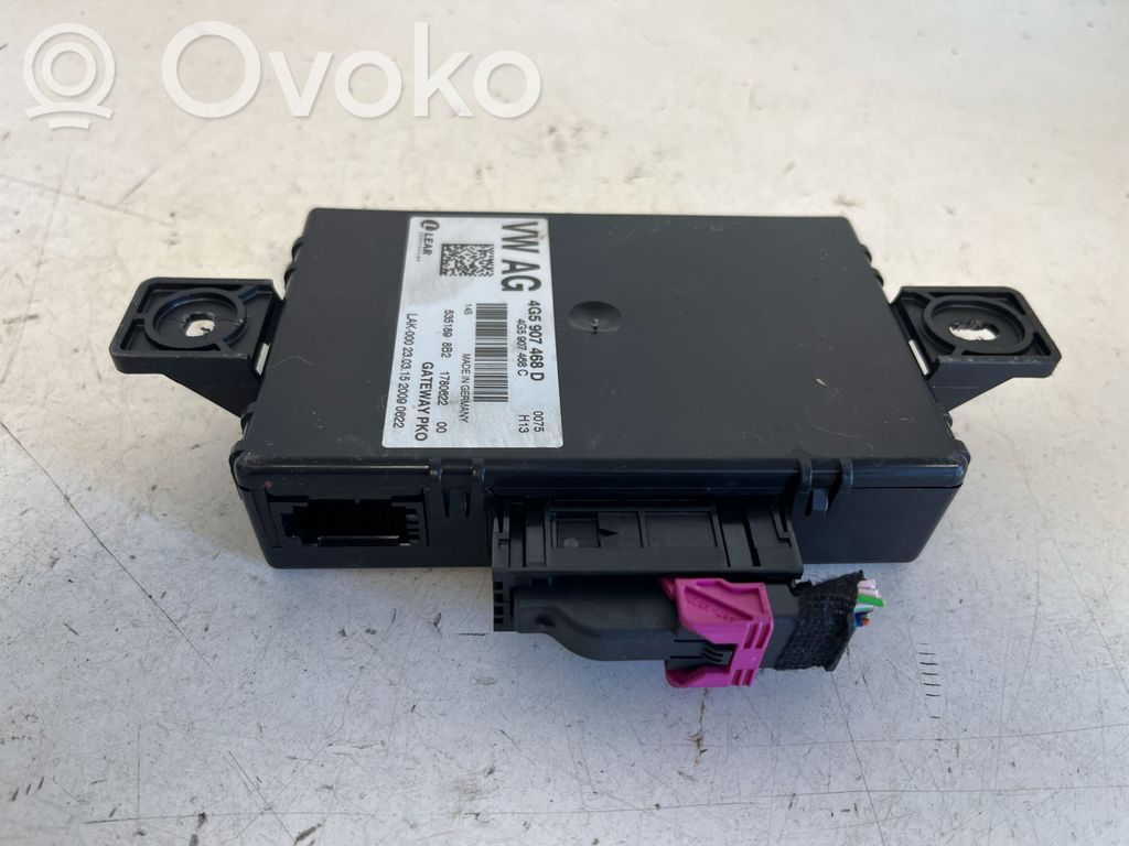 Audi A6 S6 C7 4G Módulo de control Gateway 