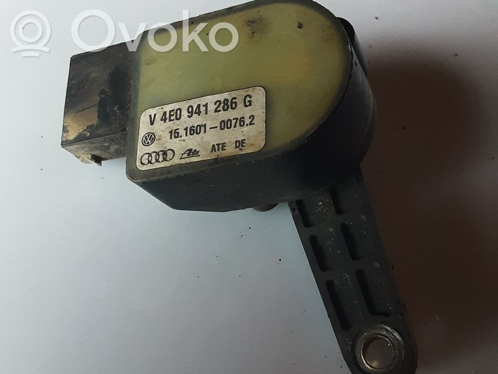 Audi A8 S8 D3 4E Ajovalon korkeusanturi 