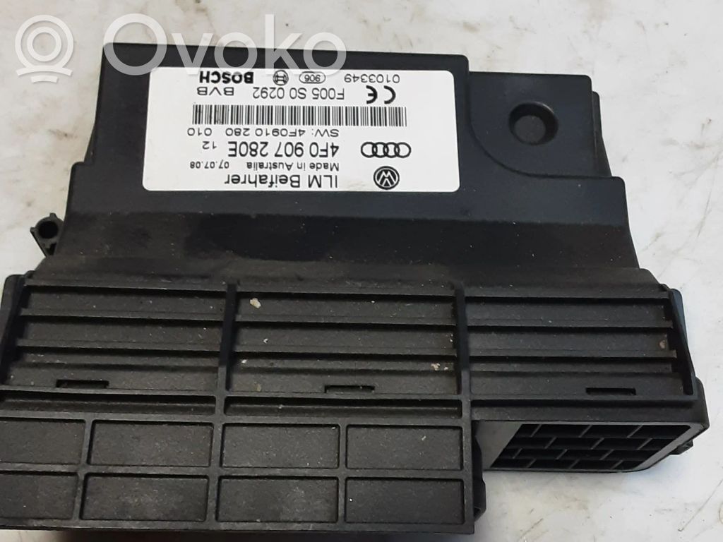 Other control units/modules   4F907280E,4F0910280