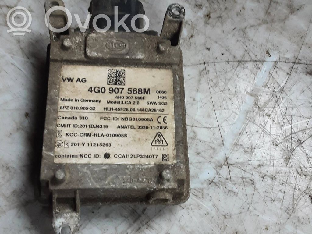 Audi A6 S6 C7 4G Módulo de control de punto muerto 