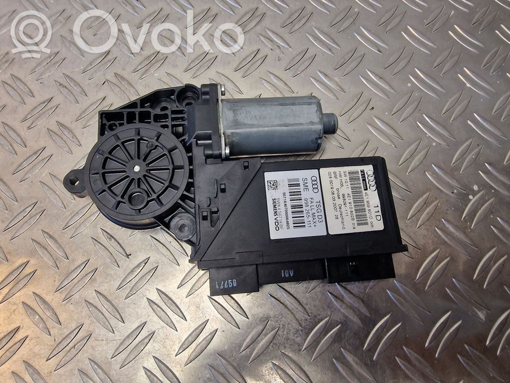 Audi A8 S8 D3 4E Motor del regulador de la ventanilla de la puerta delantera 