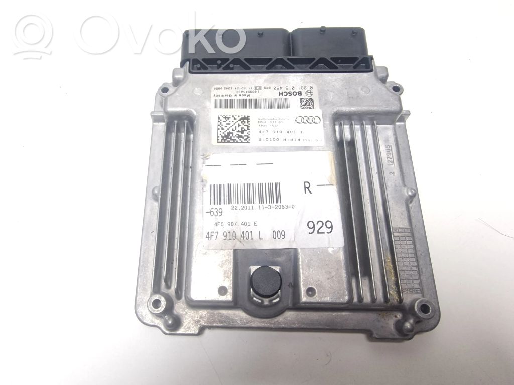 Audi A6 S6 C6 4F Variklio valdymo blokas 