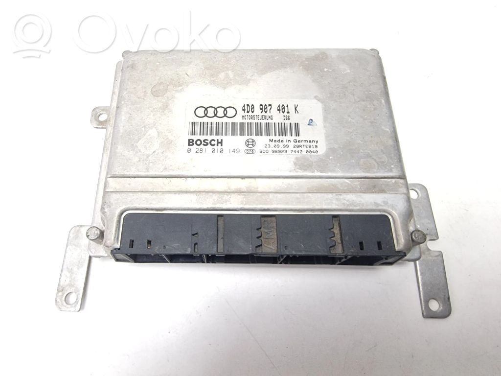 Audi A8 S8 D2 4D Engine control unit/module 