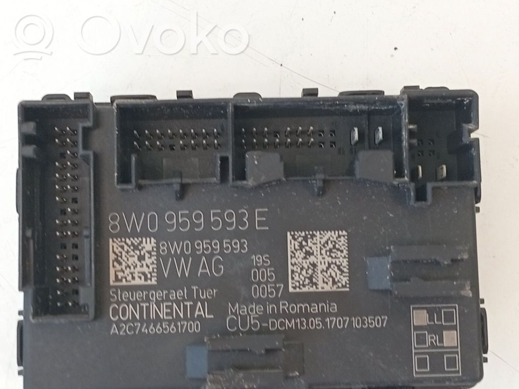 Audi A4 S4 B9 Door control unit/module 