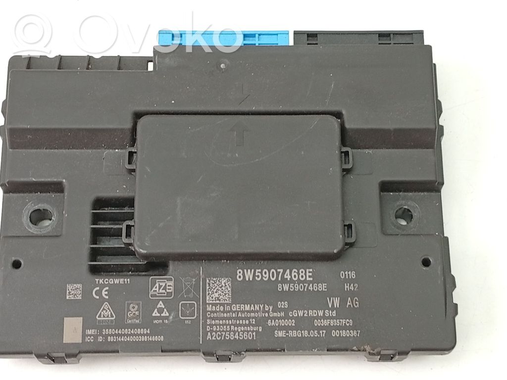 Audi A4 S4 B9 Gateway control module 