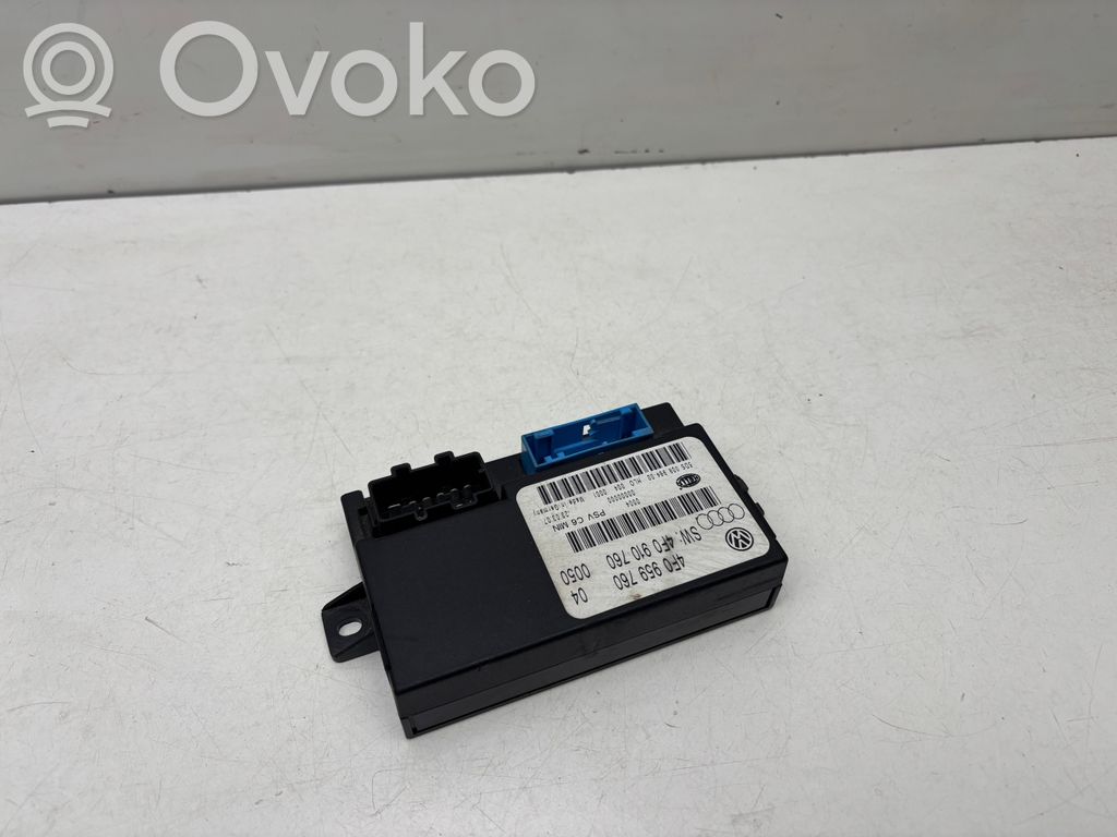 Audi A6 S6 C6 4F Module de commande de siège 