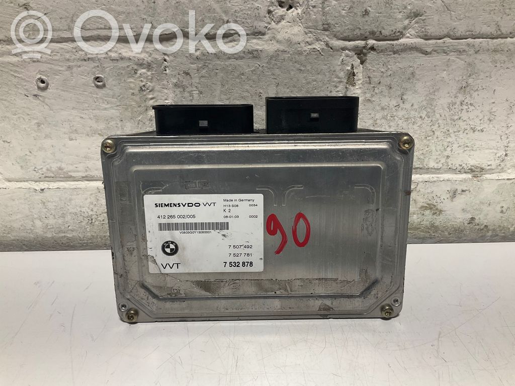 BMW 5 E60 E61 Unidad de control/módulo de la caja de cambios 