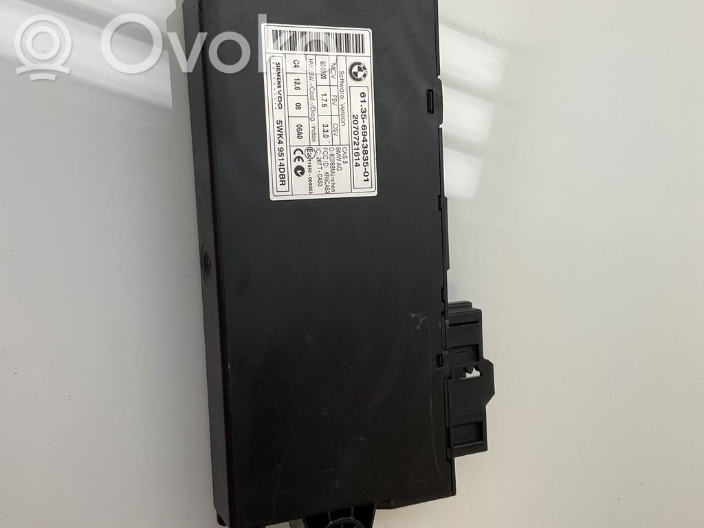 BMW 5 E60 E61 CAS control unit/module 