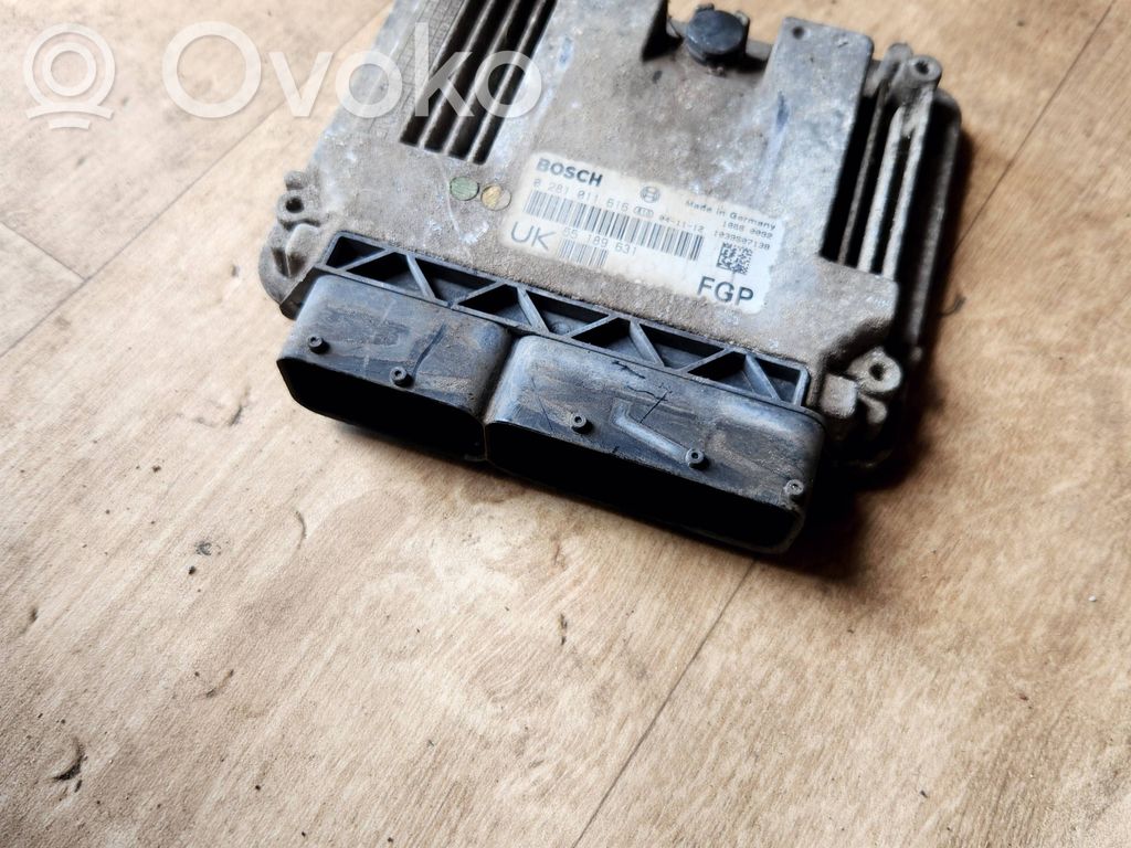 Engine control unit/module   0281011616,55189631
