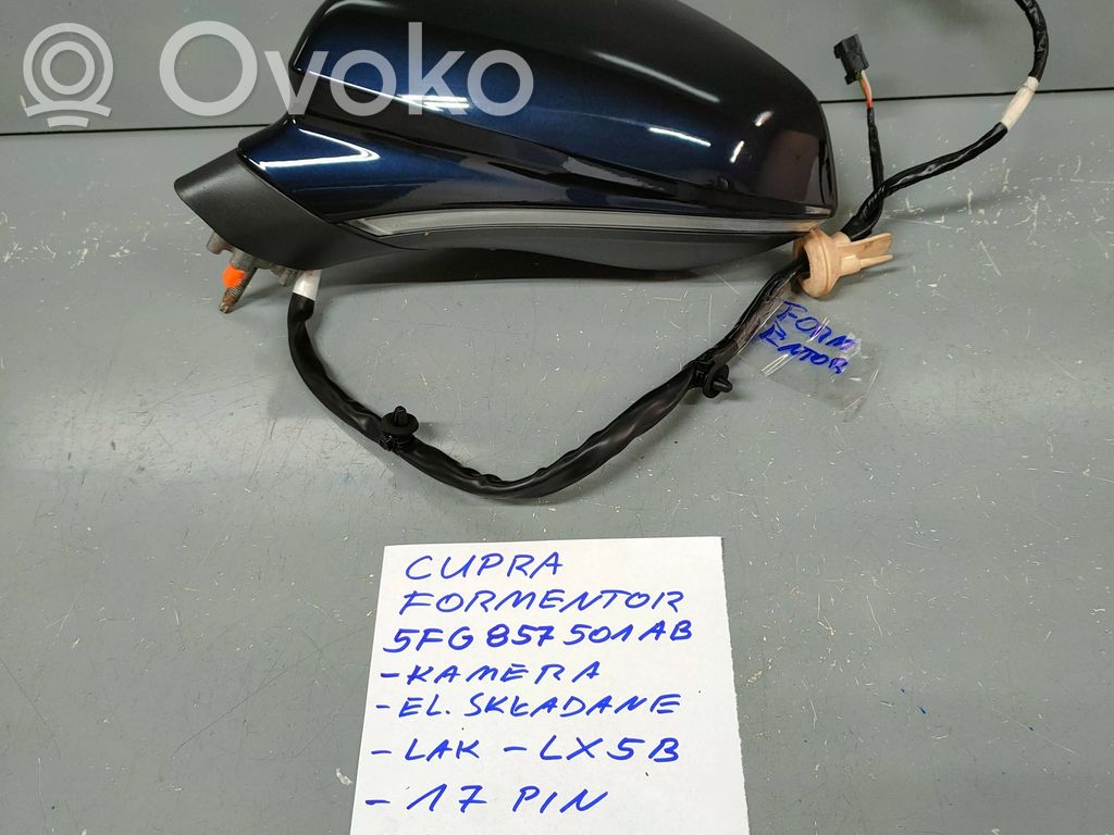 Cupra Formentor Etuoven sähköinen sivupeili 