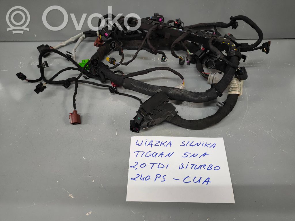 Volkswagen Tiguan Wiązka przewodów silnika 