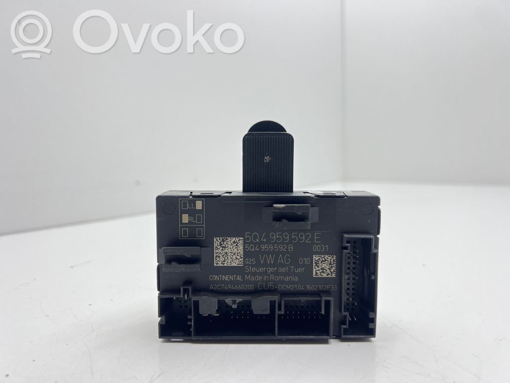 Seat Leon (5F) Other control units/modules 