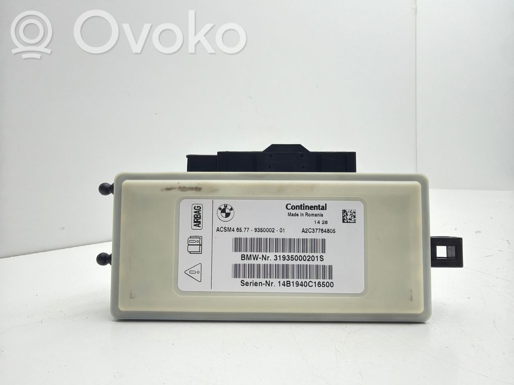 BMW X3 F25 Sterownik / Moduł Airbag 