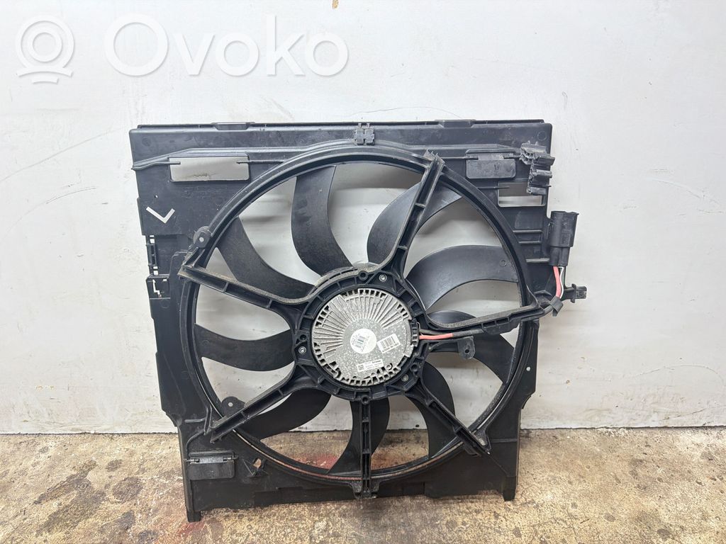 BMW X6 F16 Elektrisks radiatoru ventilators 