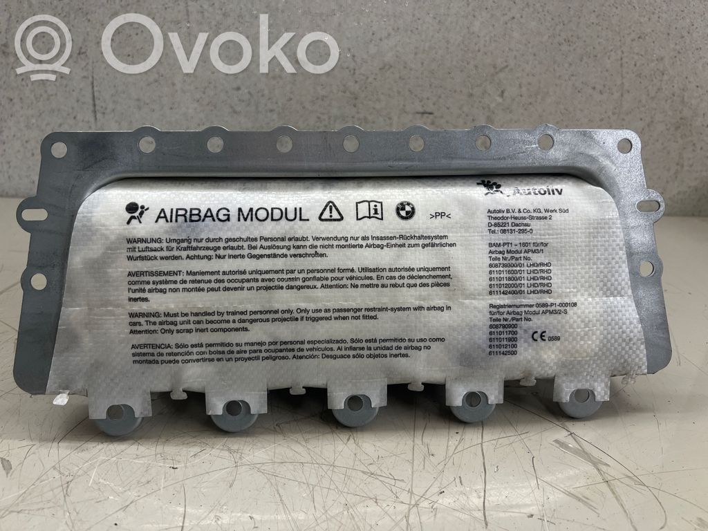 BMW 5 F10 F11 Poduszka powietrzna Airbag pasażera 