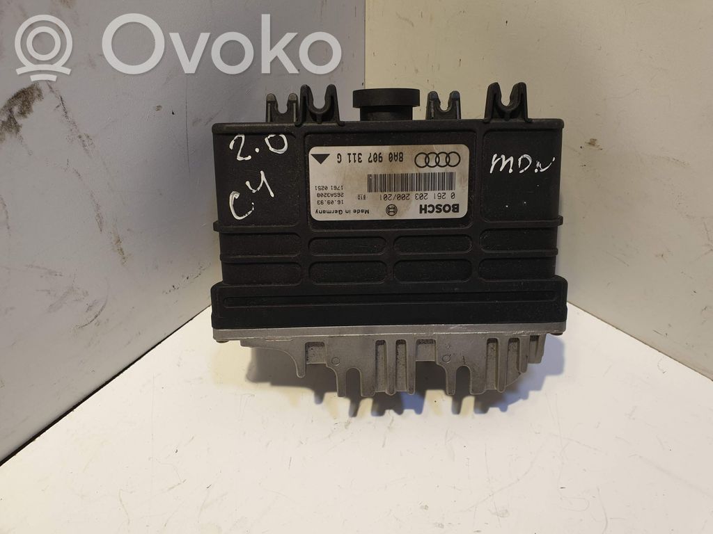 Sterownik / Moduł ECU   0261203200,8A0907311G,0261203201