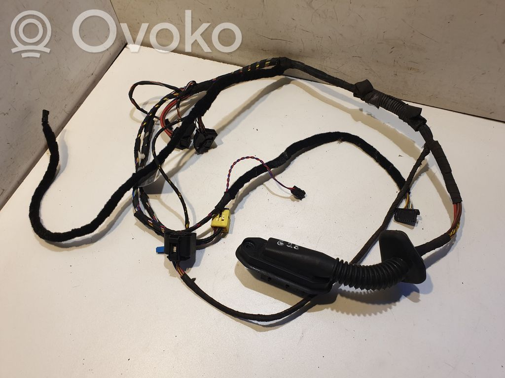 BMW 5 E60 E61 Faisceau de câblage de porte avant 