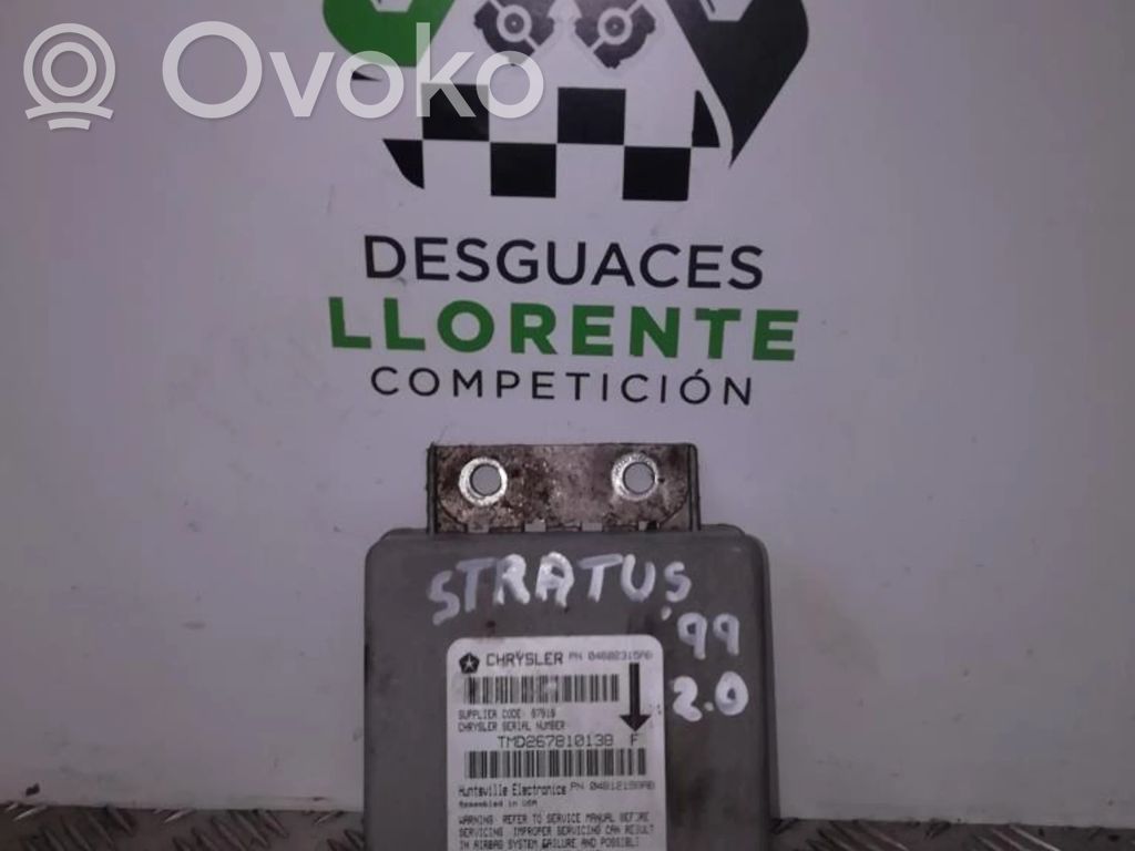 Chrysler Stratus Airbag control unit/module 