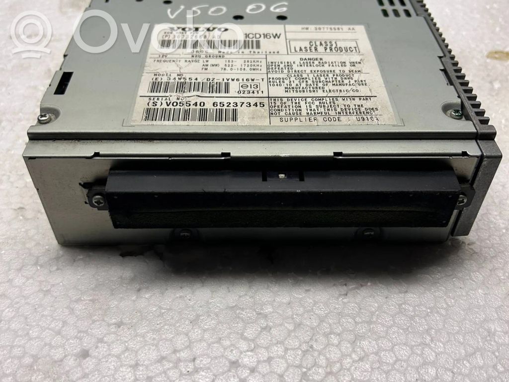 Volvo V50 Radio / CD/DVD atskaņotājs / navigācija 