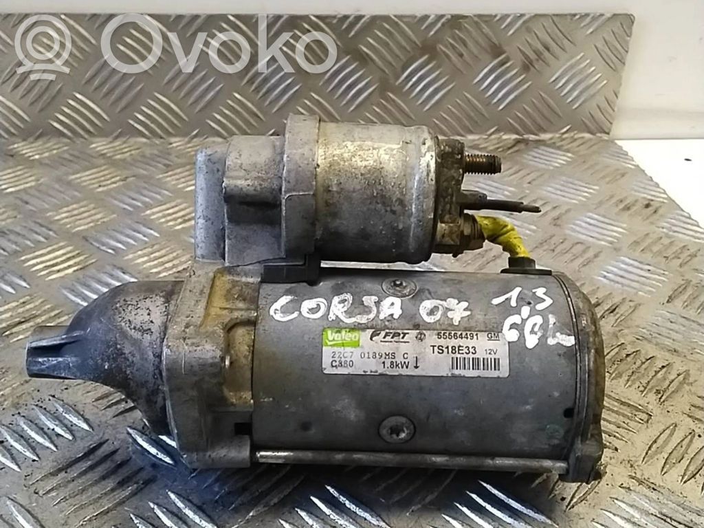 Opel Corsa D Starteris 