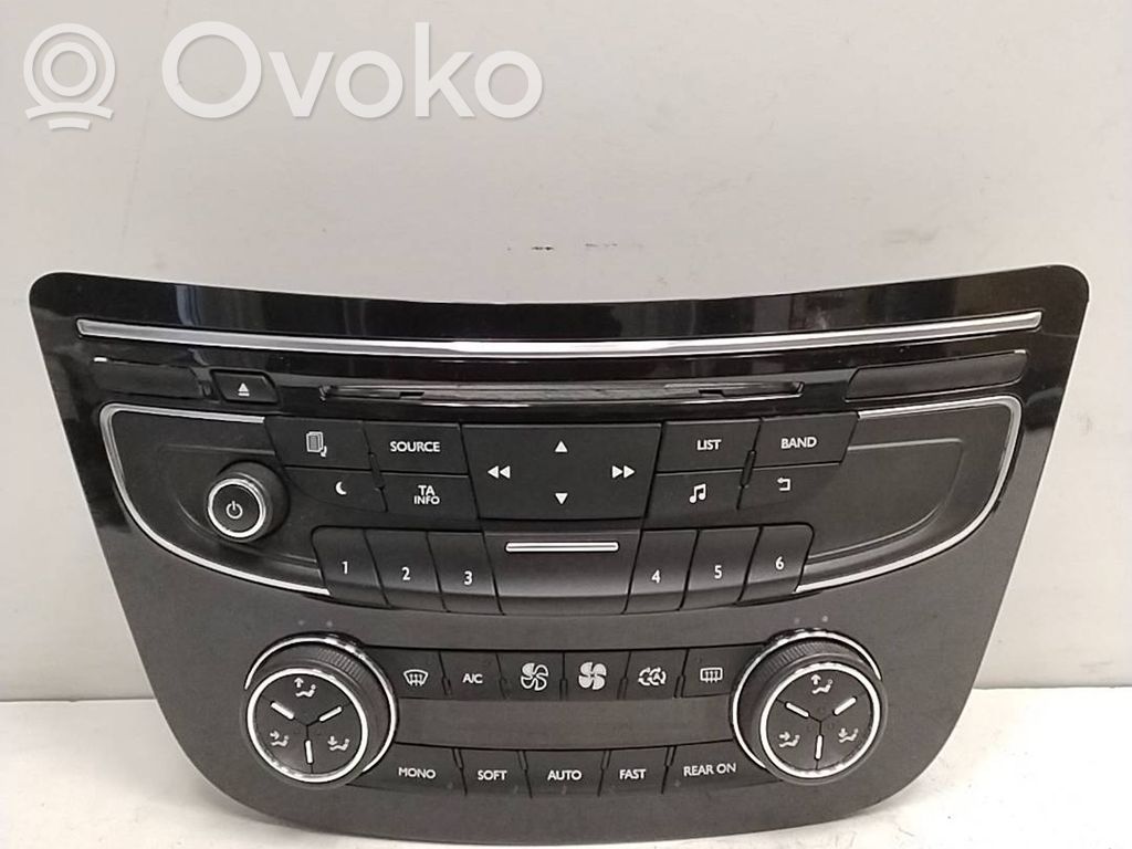 Peugeot 508 Climate control unit 