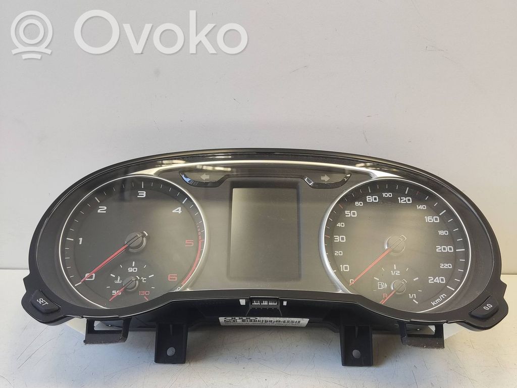 Audi A1 Speedometer (instrument cluster) 