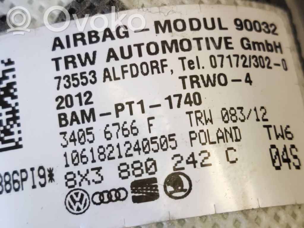 Audi A1 Airbag del asiento 