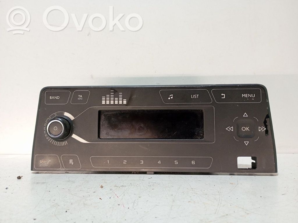 Citroen Berlingo Radio/CD/DVD/GPS head unit 