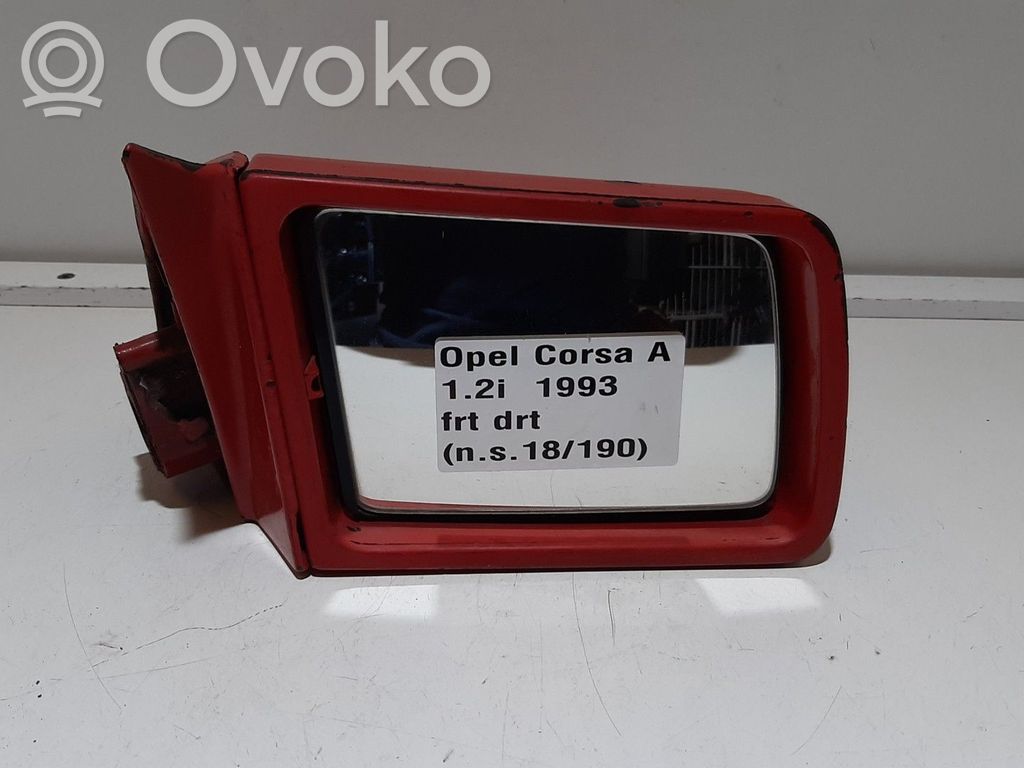 Opel Corsa A Etuoven sähköinen sivupeili 