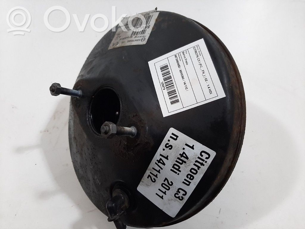 Stabdžių vakuumo pūslė   9672460680,88MD60