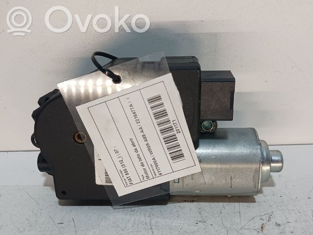 Fiat 500 Taitettava katto moottori 