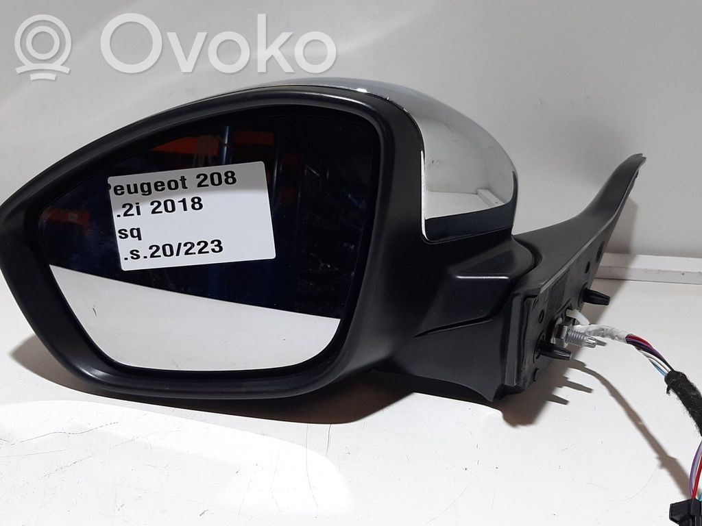 Peugeot 208 I Etuoven sähköinen sivupeili 
