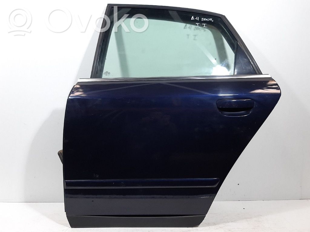 Audi A4 S4 B6 8E 8H Aizmugurējās durvis 
