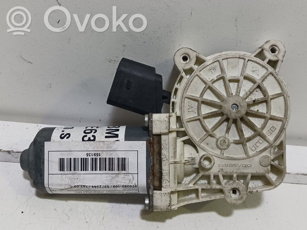 BMW 6 E63 E64 Motorino alzacristalli della portiera posteriore 