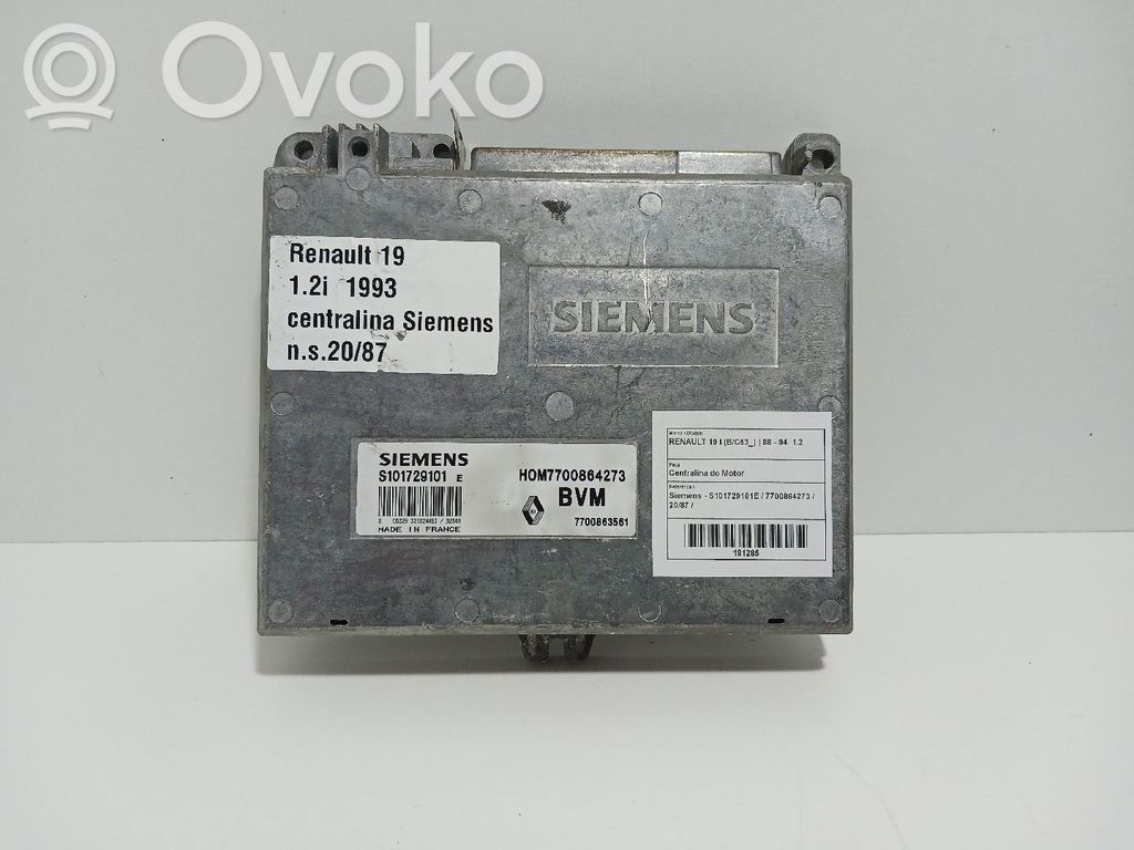 Renault 19 Motorsteuergerät/-modul 
