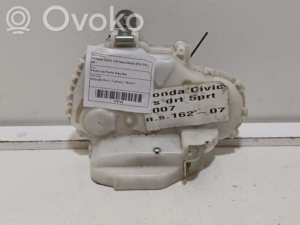 Honda Civic Încuietoare ușă spate 
