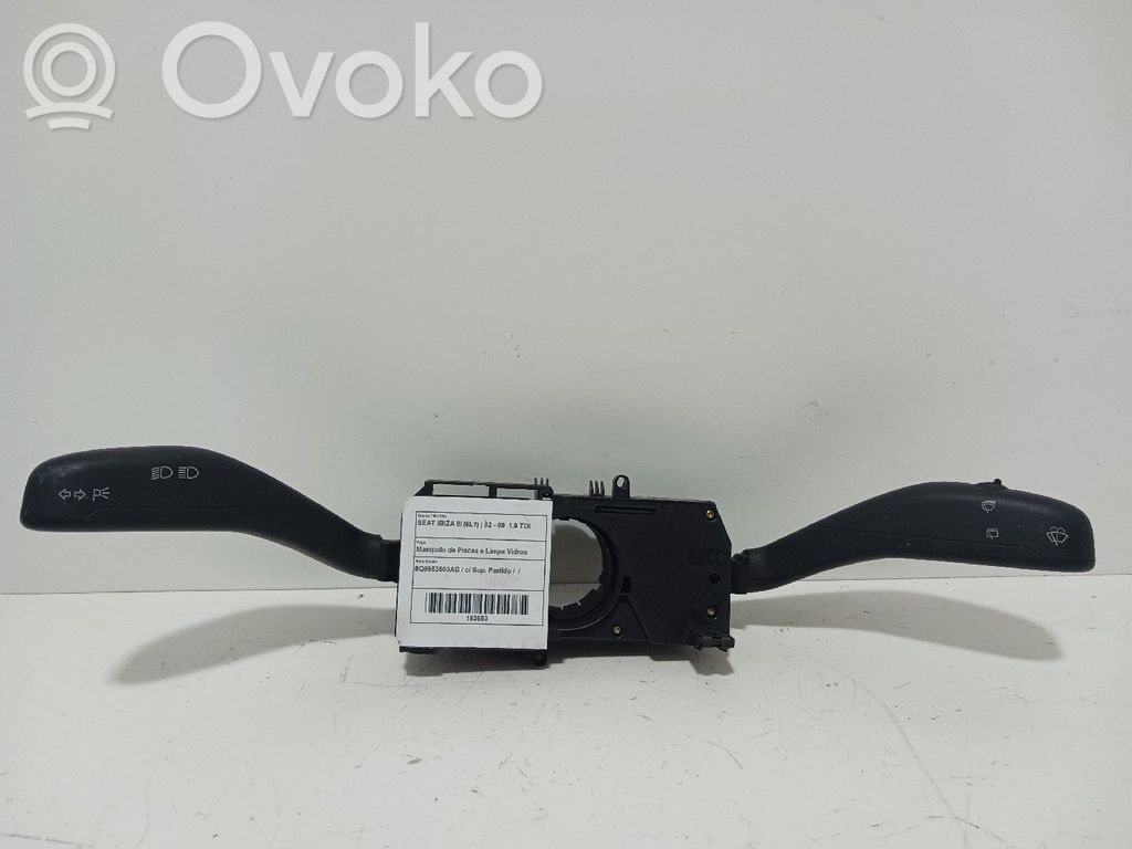 Seat Ibiza III (6L) Wiper turn signal indicator stalk/switch 