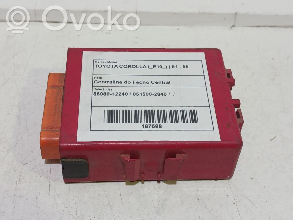 Toyota Corolla E110 Unité de commande / module de verrouillage centralisé porte 