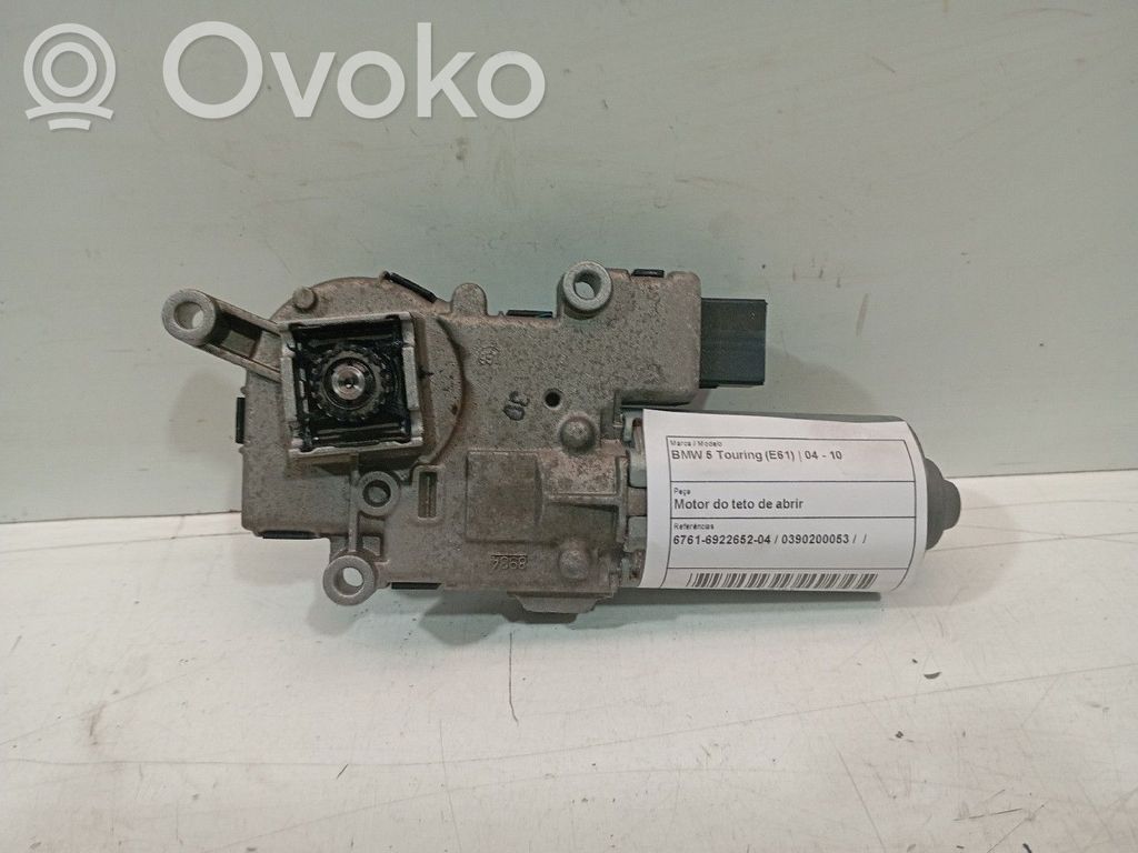 Moteur de toit escamotable   6761692265204,0390200053