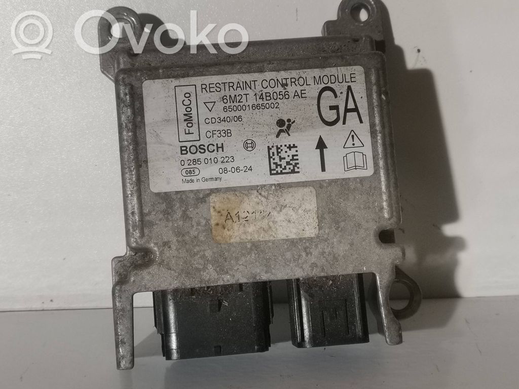 Airbag control unit/module   0285010223,6M2T14B056AE,650001665002