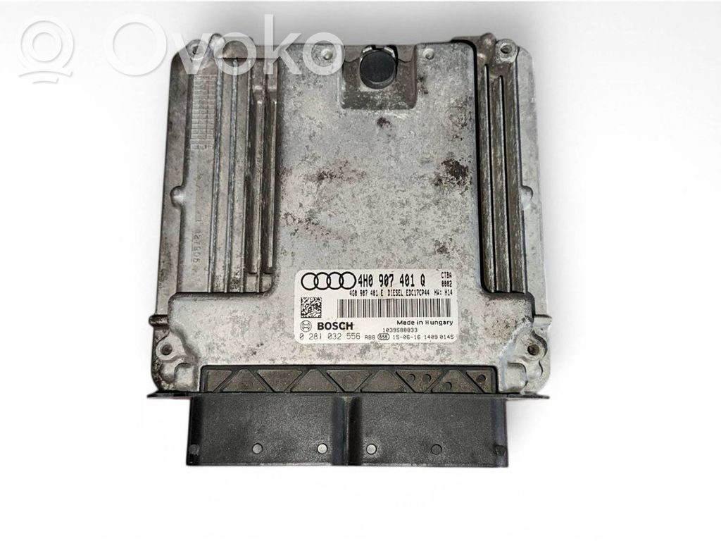 Audi A8 S8 D4 4H Engine control unit/module 