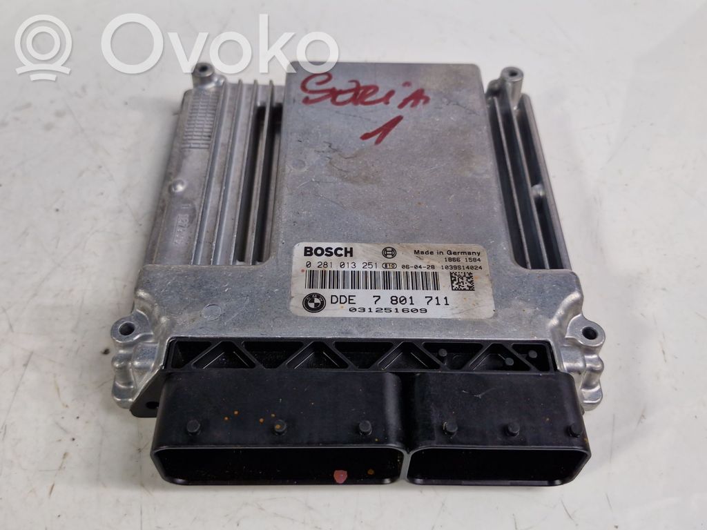 BMW 3 E90 E91 Sterownik / Moduł ECU 