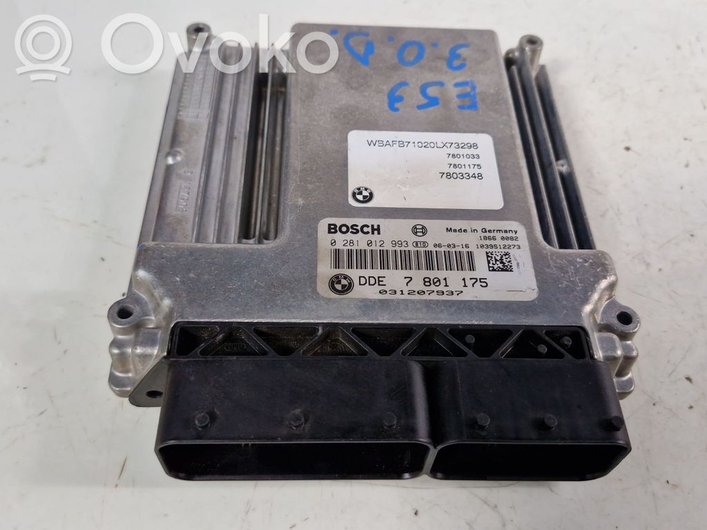 BMW X5 E53 Engine control unit/module 